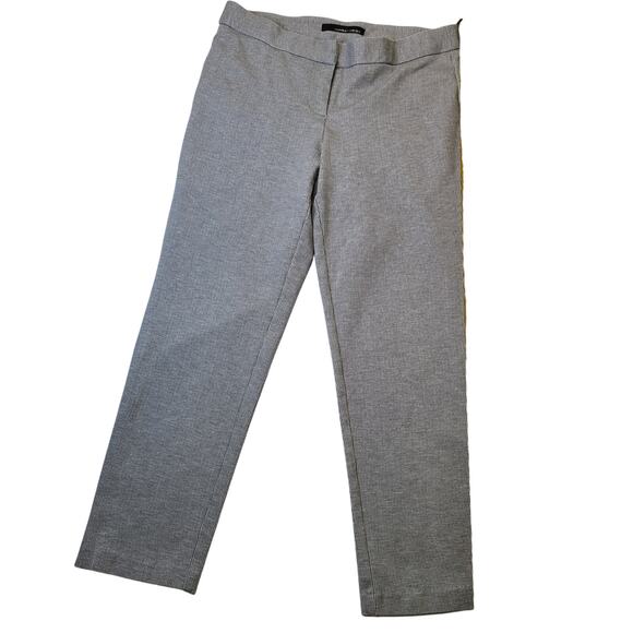 Amanda + Chelsea Women's Gray Stripe Pants Size 8 - Picture 7 of 10